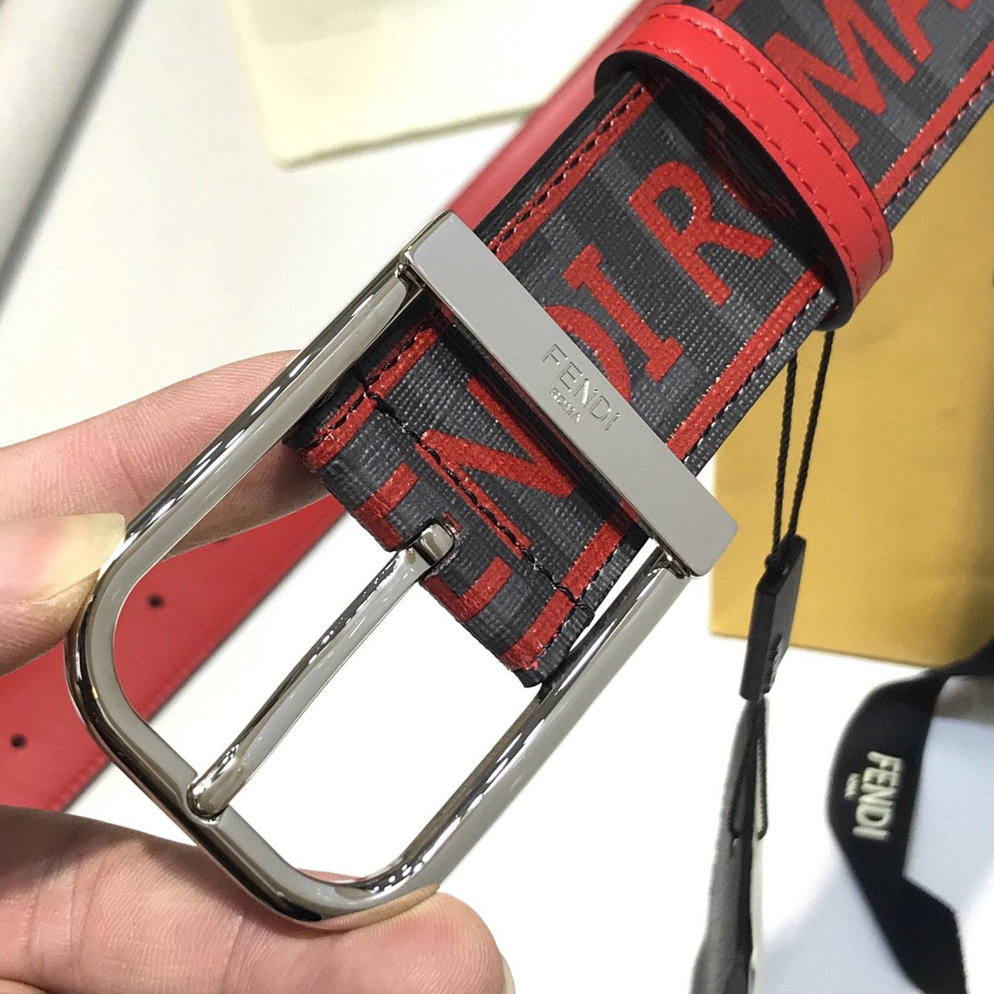 Fendi Reversible Leather Belt - FashionPlug