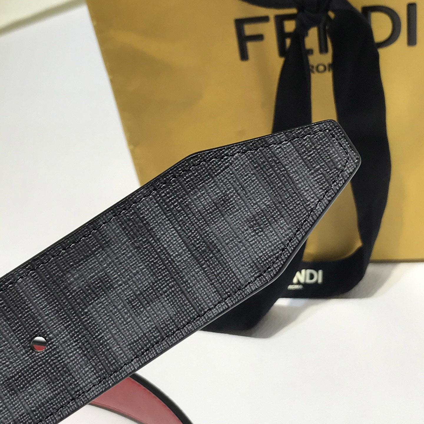 Fendi Reversible Leather Belt - FashionPlug