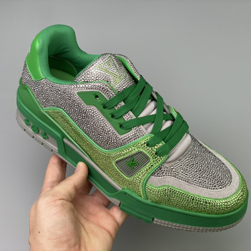 Louis Vuitton LV Trainer Sneaker     - FashionPlug