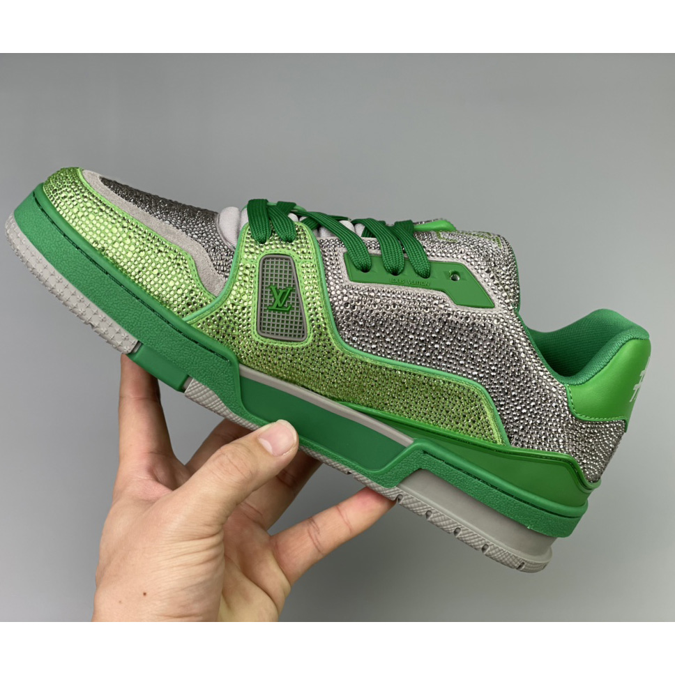 Louis Vuitton LV Trainer Sneaker     - FashionPlug