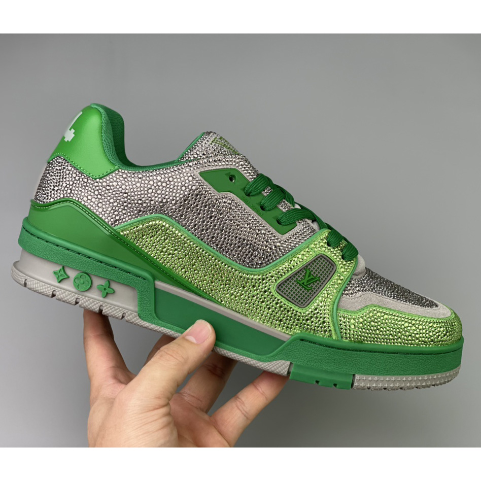 Louis Vuitton LV Trainer Sneaker     - FashionPlug