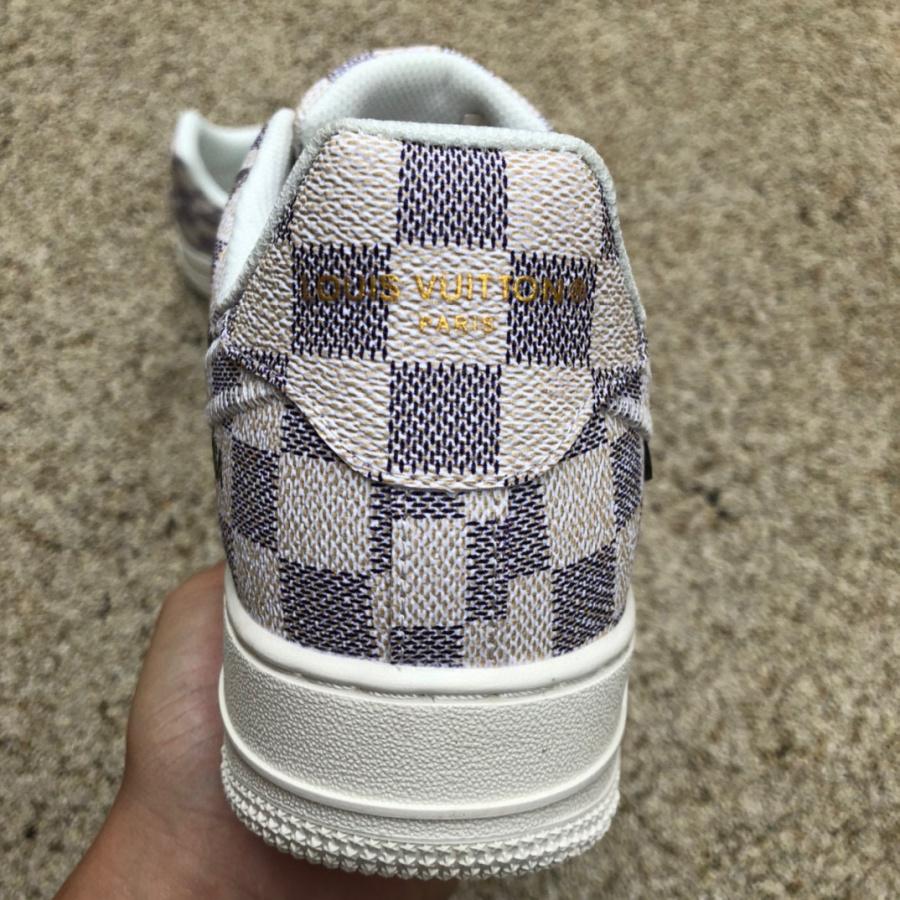 Louis Vuitton LV x Nike Air Force 1 x off-White Sneaker       LV DJ46 - FashionPlug