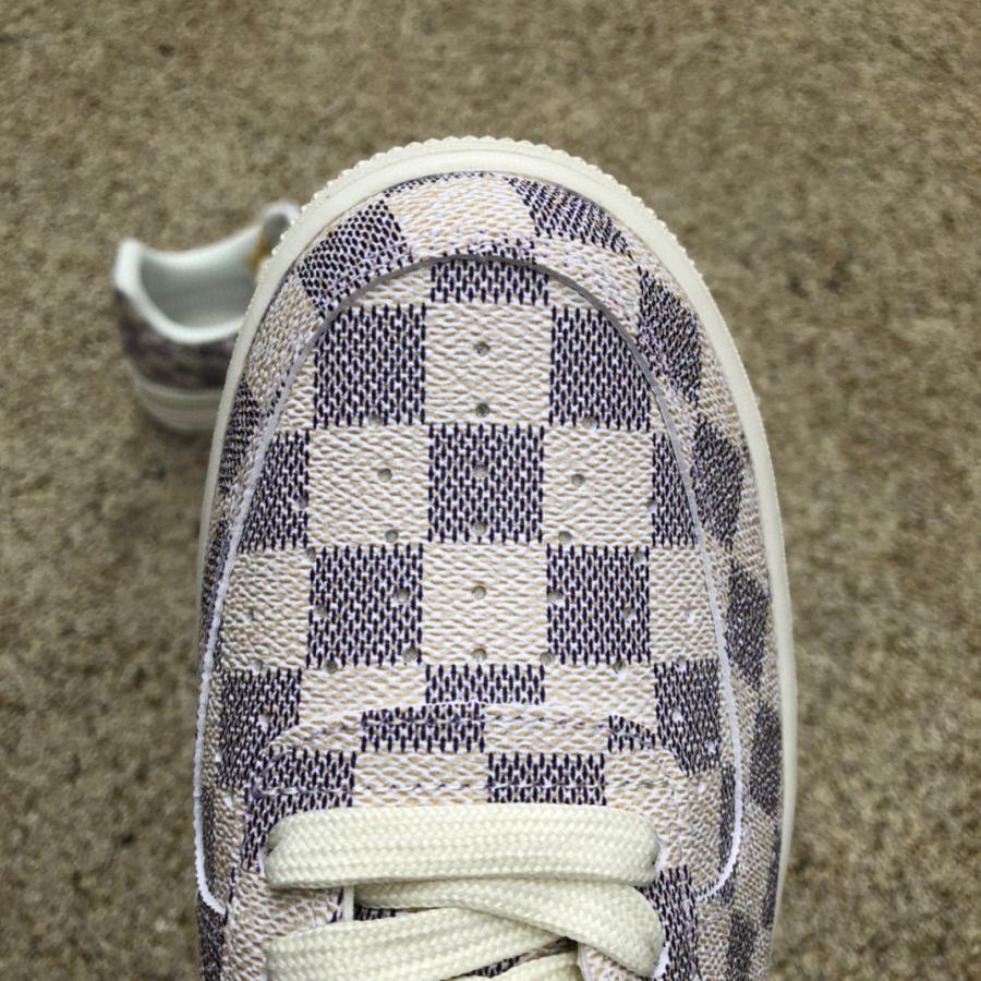 Louis Vuitton LV x Nike Air Force 1 x off-White Sneaker       LV DJ46 - FashionPlug