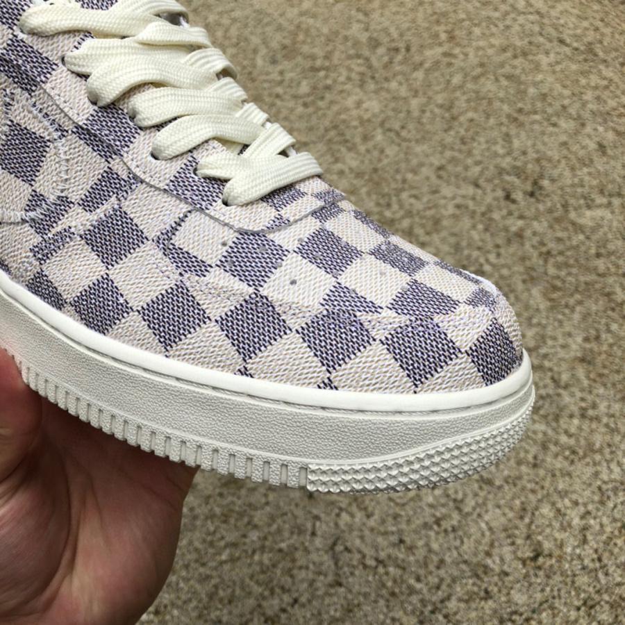 Louis Vuitton LV x Nike Air Force 1 x off-White Sneaker       LV DJ46 - FashionPlug