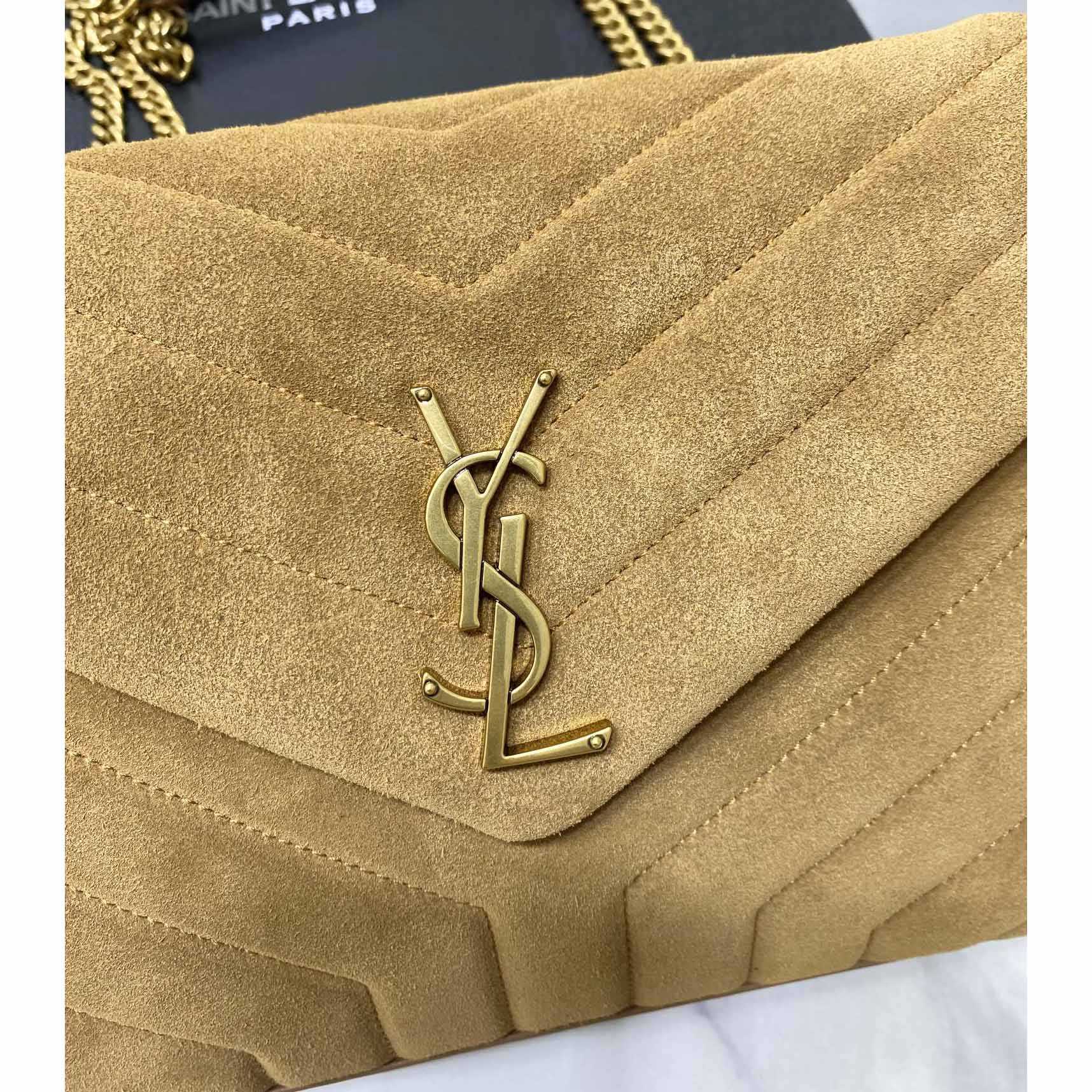 Saint Laurent Loulou Medium Shoulder Bag(25cm)    392277 - FashionPlug