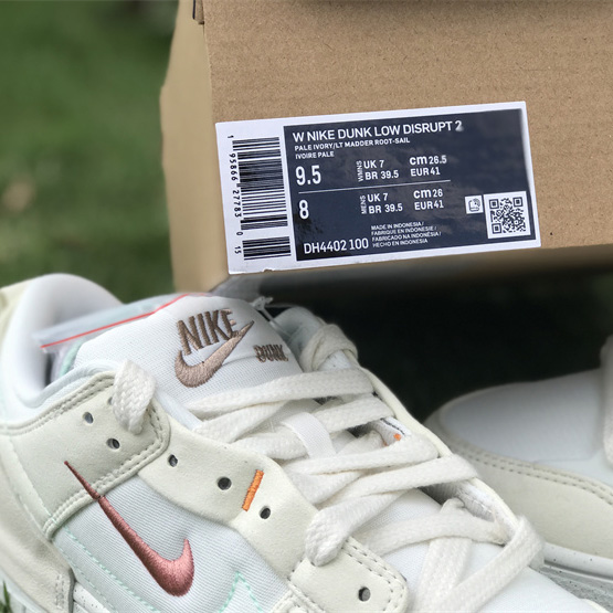 Nike Dunk WMNS Low Disrupt 2 Sneaker      DH4402-100   - FashionPlug