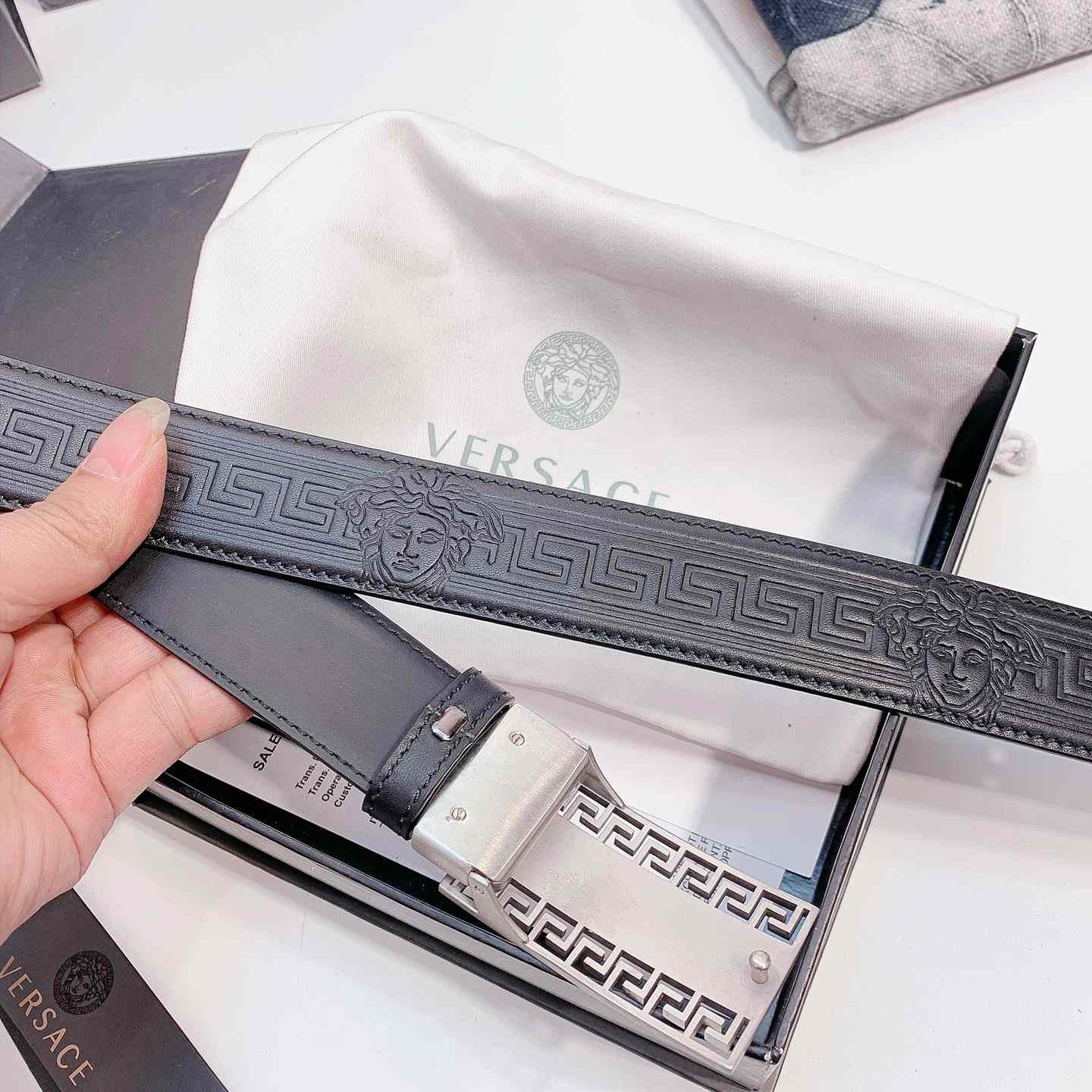 Versace Leather Belt - FashionPlug