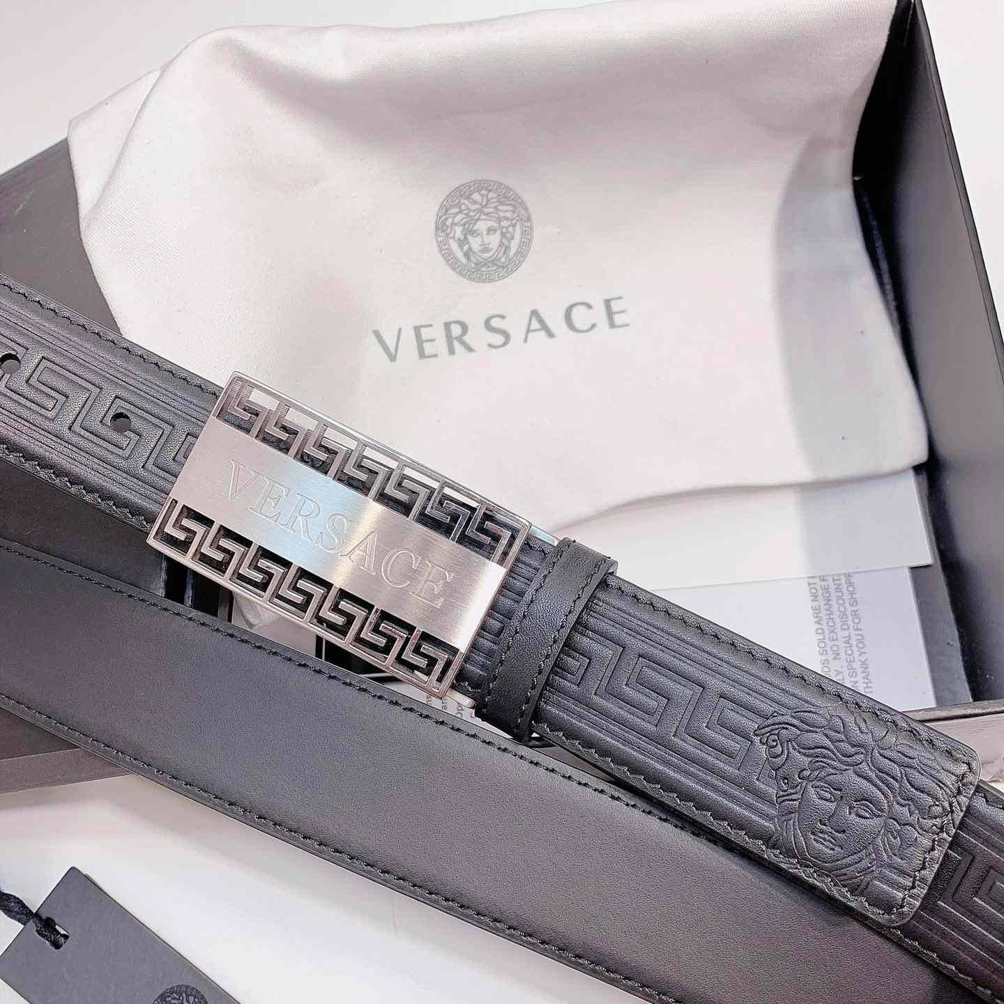 Versace Leather Belt - FashionPlug