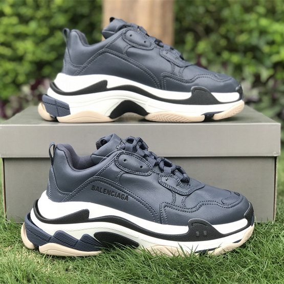 Balenciaga Triple S Sneaker In Blue - FashionPlug