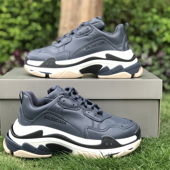 Balenciaga Triple S Sneaker In Blue - FashionPlug