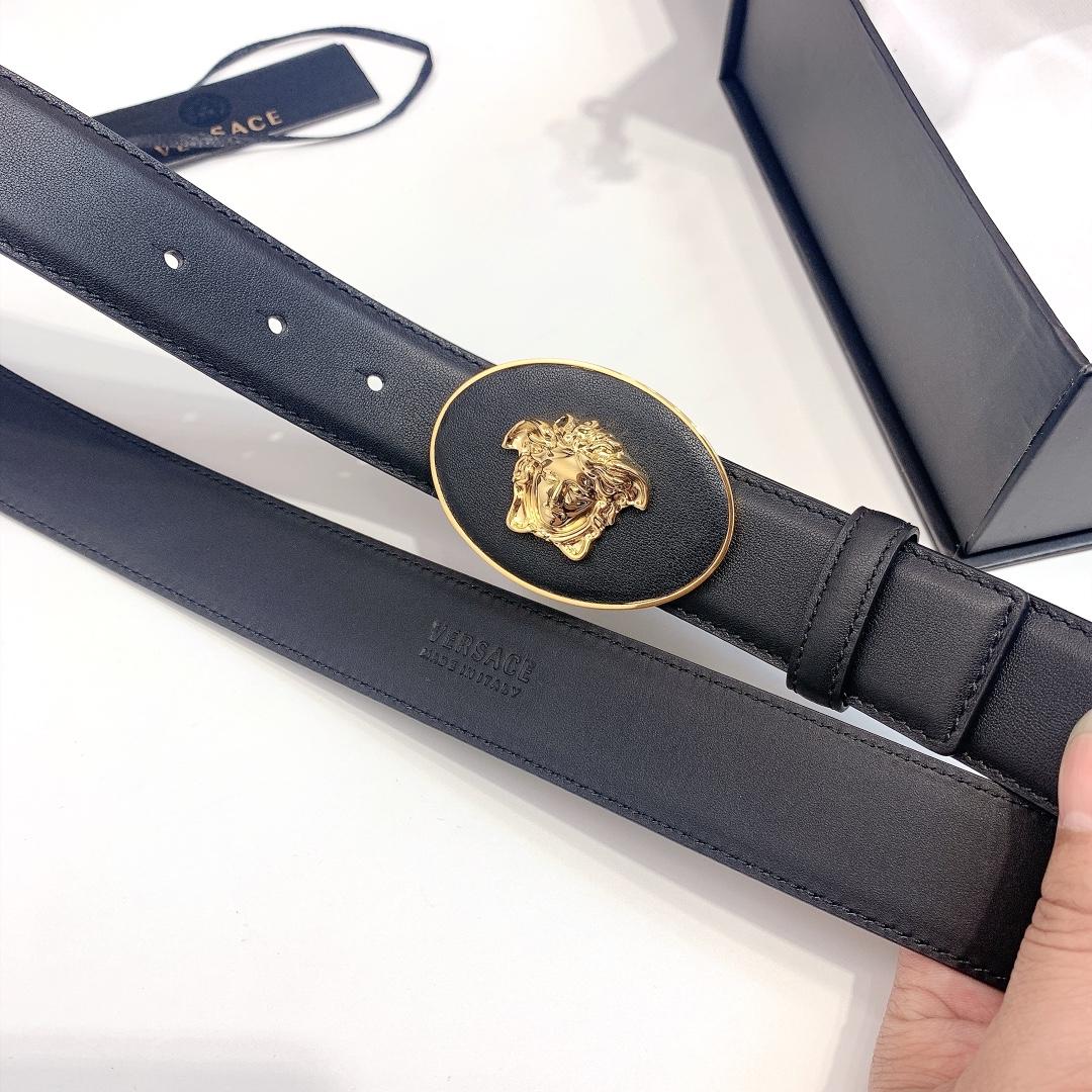 Versace Medusa Belt - FashionPlug
