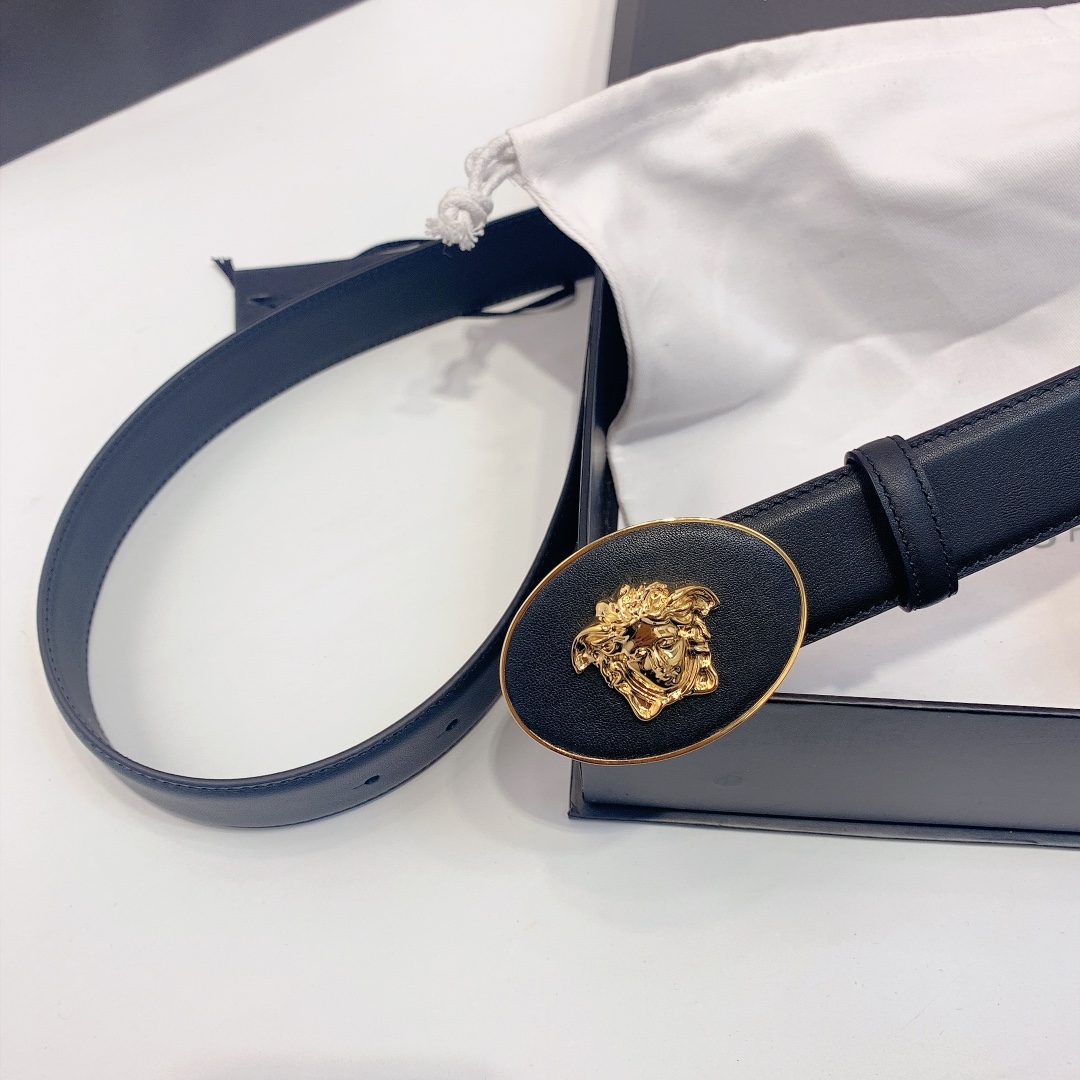 Versace Medusa Belt - FashionPlug