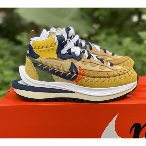 Sacai x Jean Paul Gaultier x Nike VaporWaffle Sneaker     DH9186-200 - FashionPlug