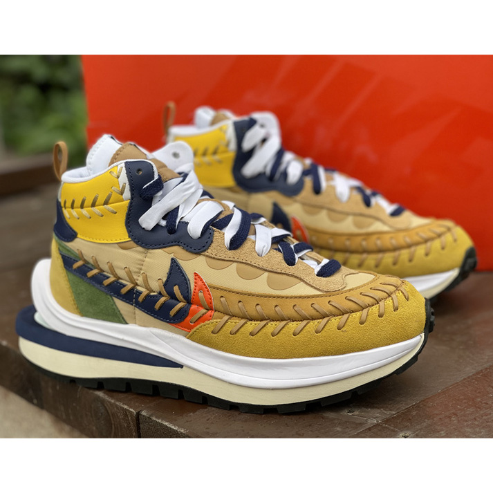 Sacai x Jean Paul Gaultier x Nike VaporWaffle Sneaker     DH9186-200 - FashionPlug