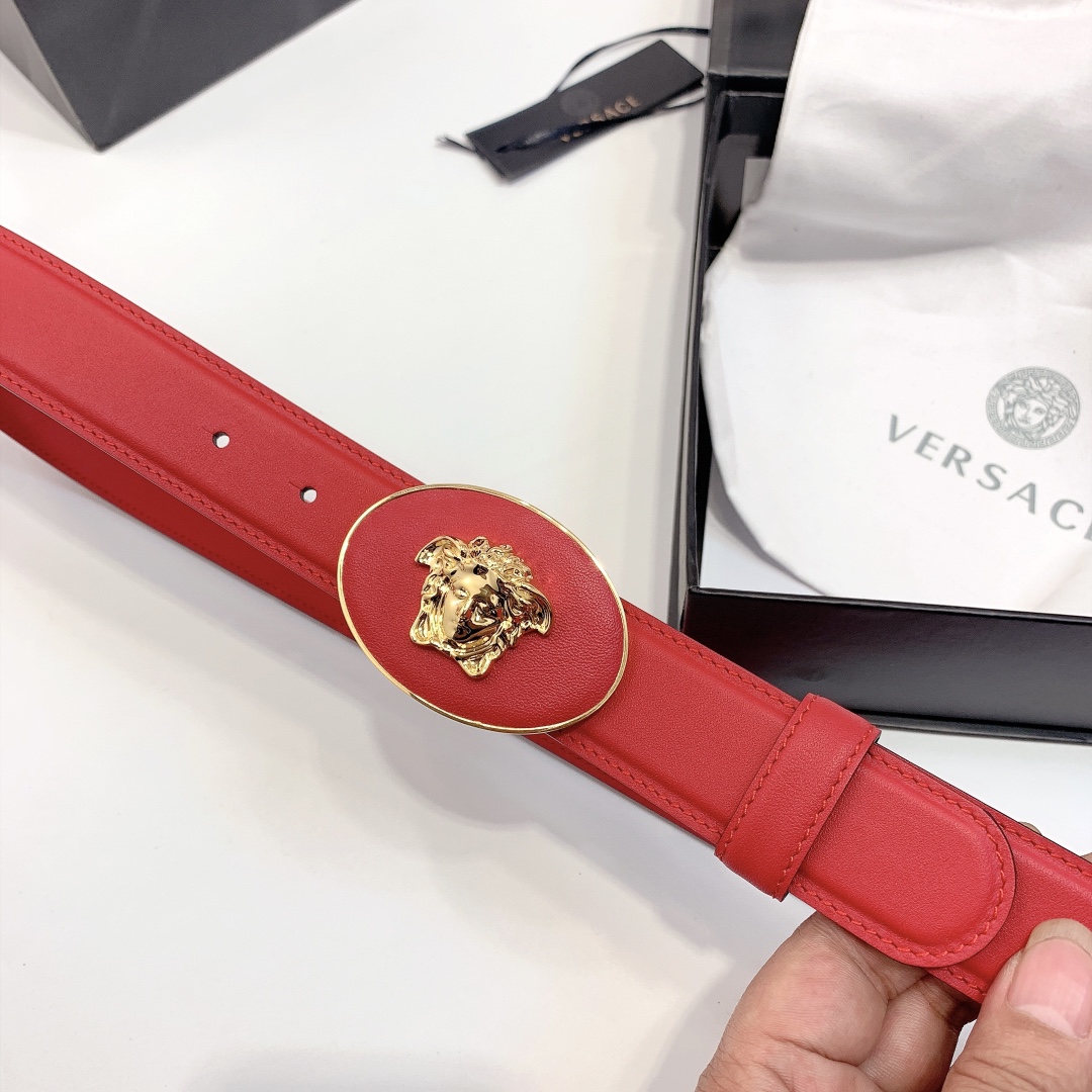Versace Medusa Belt - FashionPlug