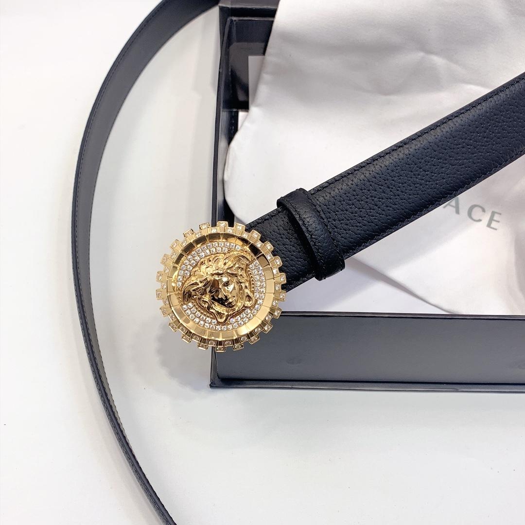 Versace Medusa Belt - FashionPlug