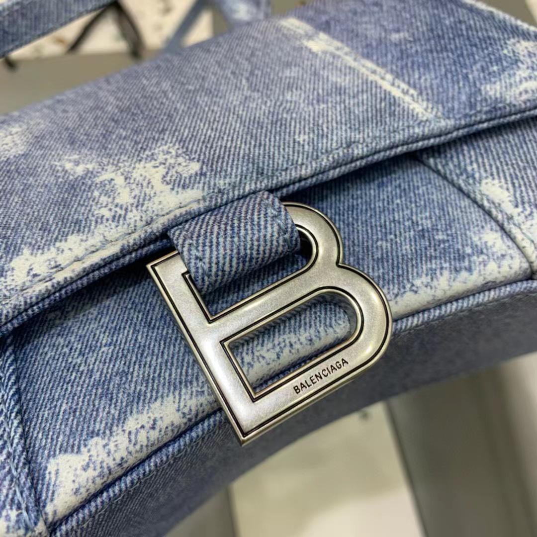 Balenciaga Hourglass Handbag  (19cm) - FashionPlug
