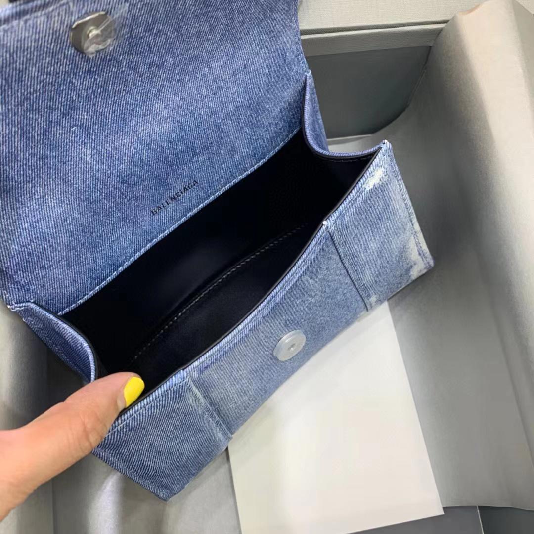 Balenciaga Hourglass Handbag  (19cm) - FashionPlug