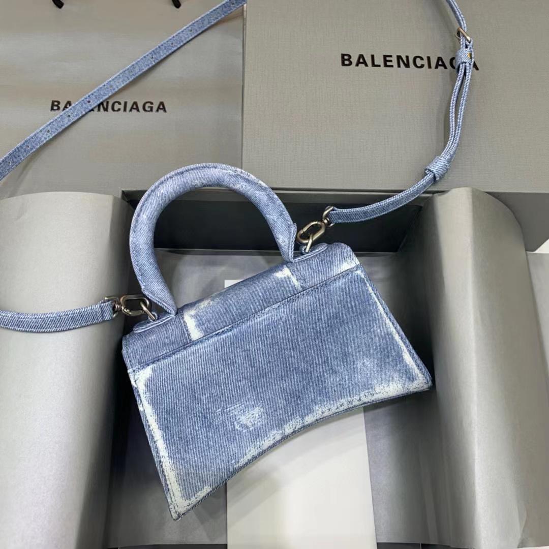 Balenciaga Hourglass Handbag  (19cm) - FashionPlug
