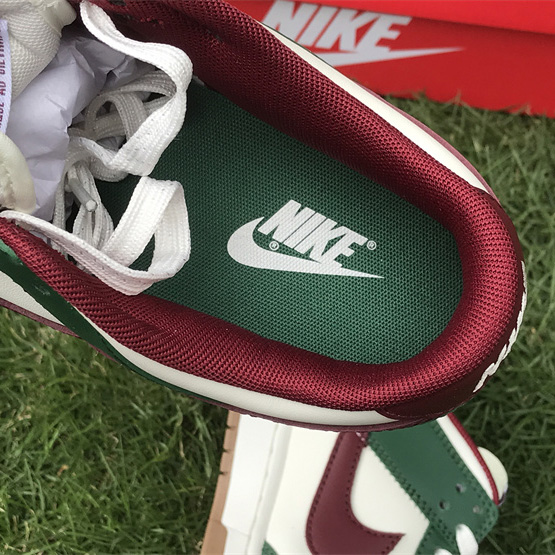 Nike Dunk Low “Gorge Green” Sneakers   FB7160-161 - FashionPlug