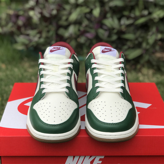 Nike Dunk Low “Gorge Green” Sneakers   FB7160-161 - FashionPlug