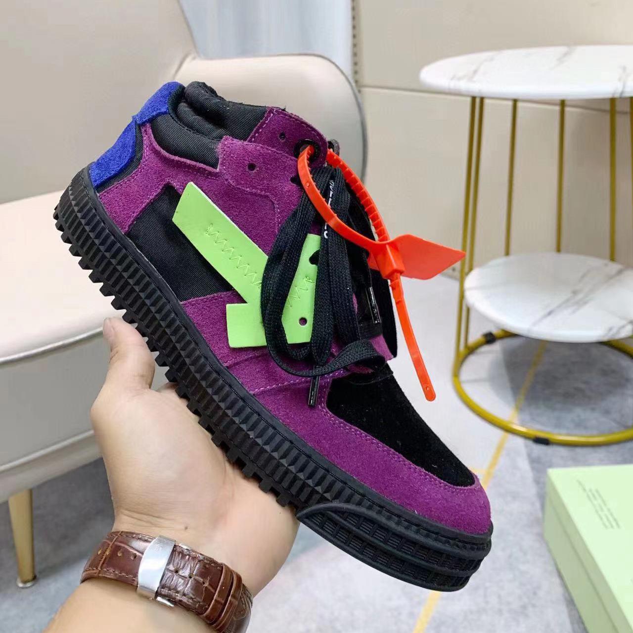 Off White Off-Court Low-Top Sneakers - FashionPlug