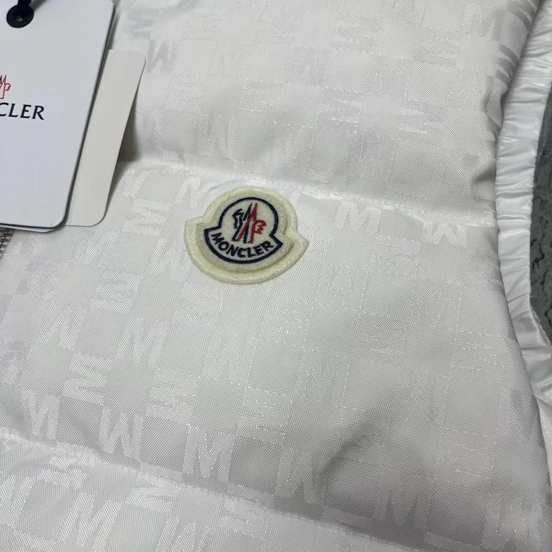 Moncler Kita Jacquard Down Vest - FashionPlug