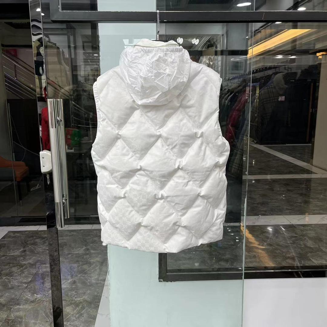 Moncler Kita Jacquard Down Vest - FashionPlug