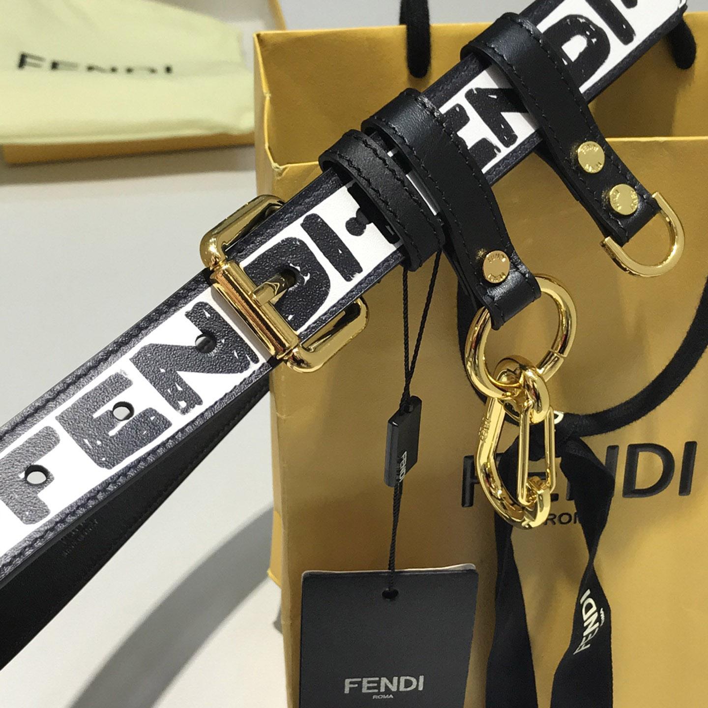 Fendi Logo Belt - FashionPlug