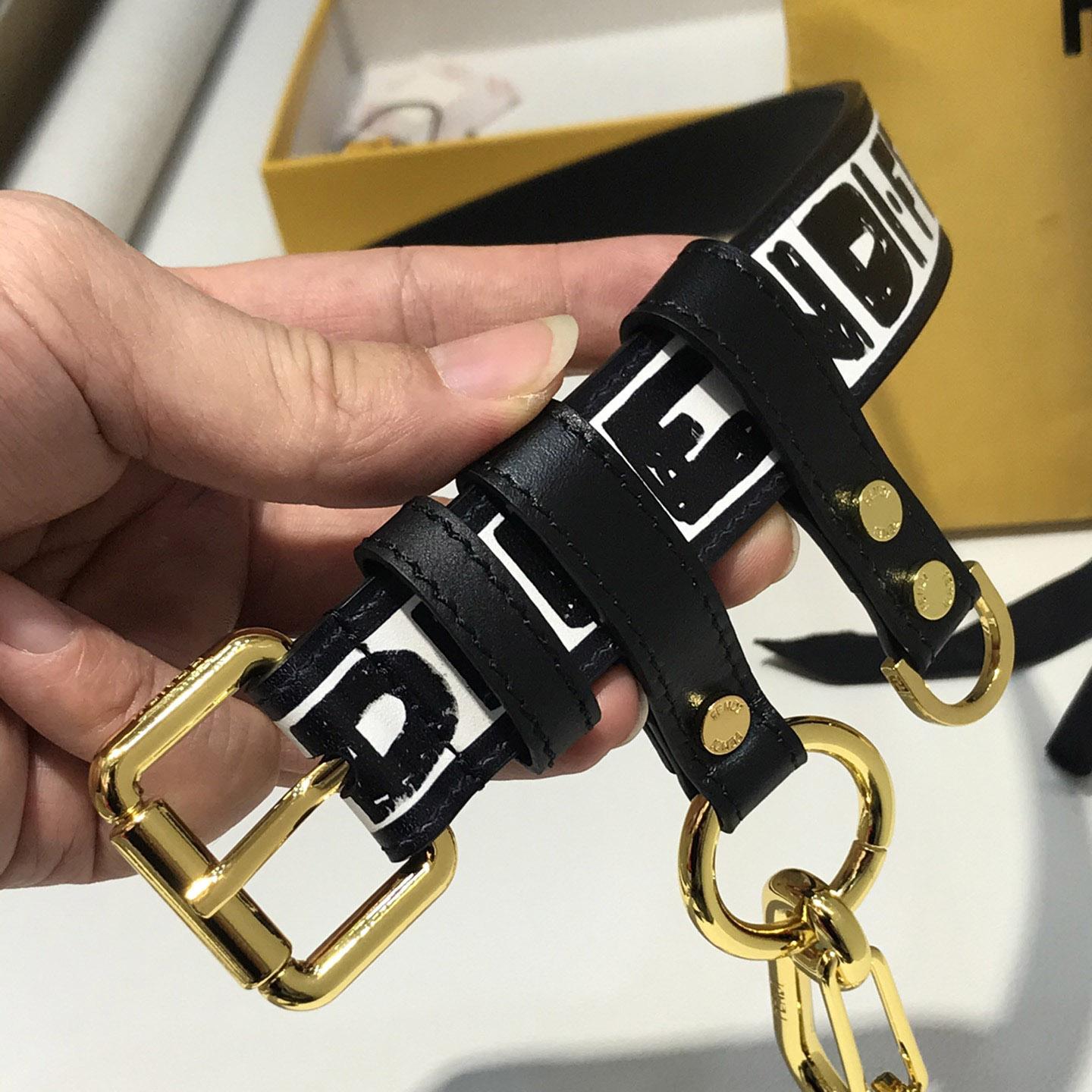 Fendi Logo Belt - FashionPlug