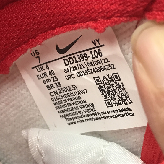 Nike Dunk High “University Red” Sneaker      DD1399-106  - FashionPlug