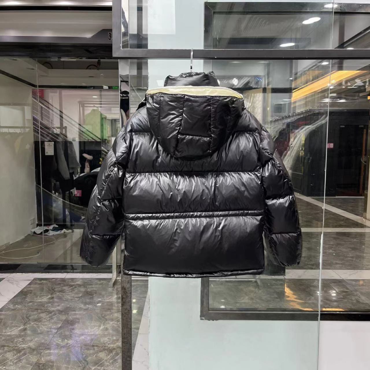 Moncler Women's Abbaye Short Down Jacket - FashionPlug