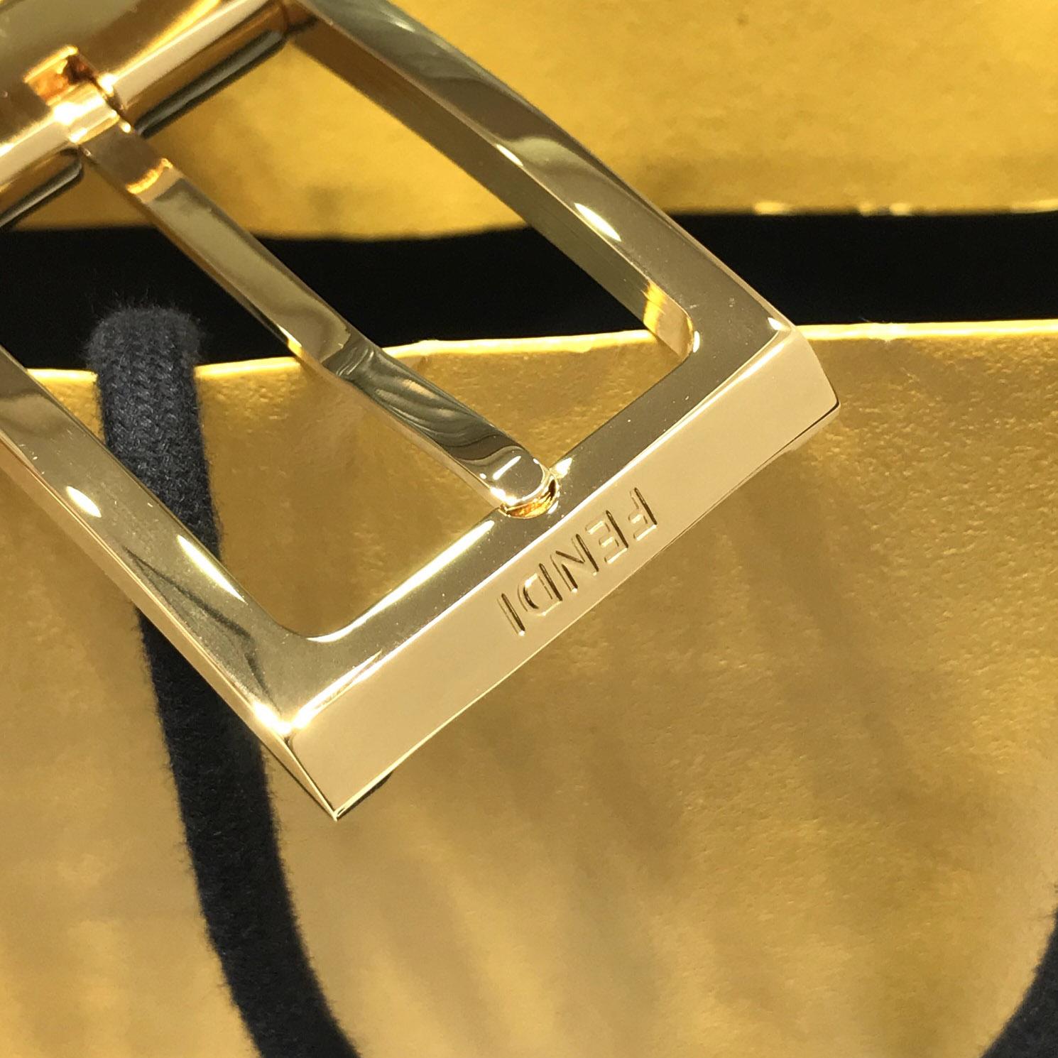 Fendi Leather Belt - FashionPlug