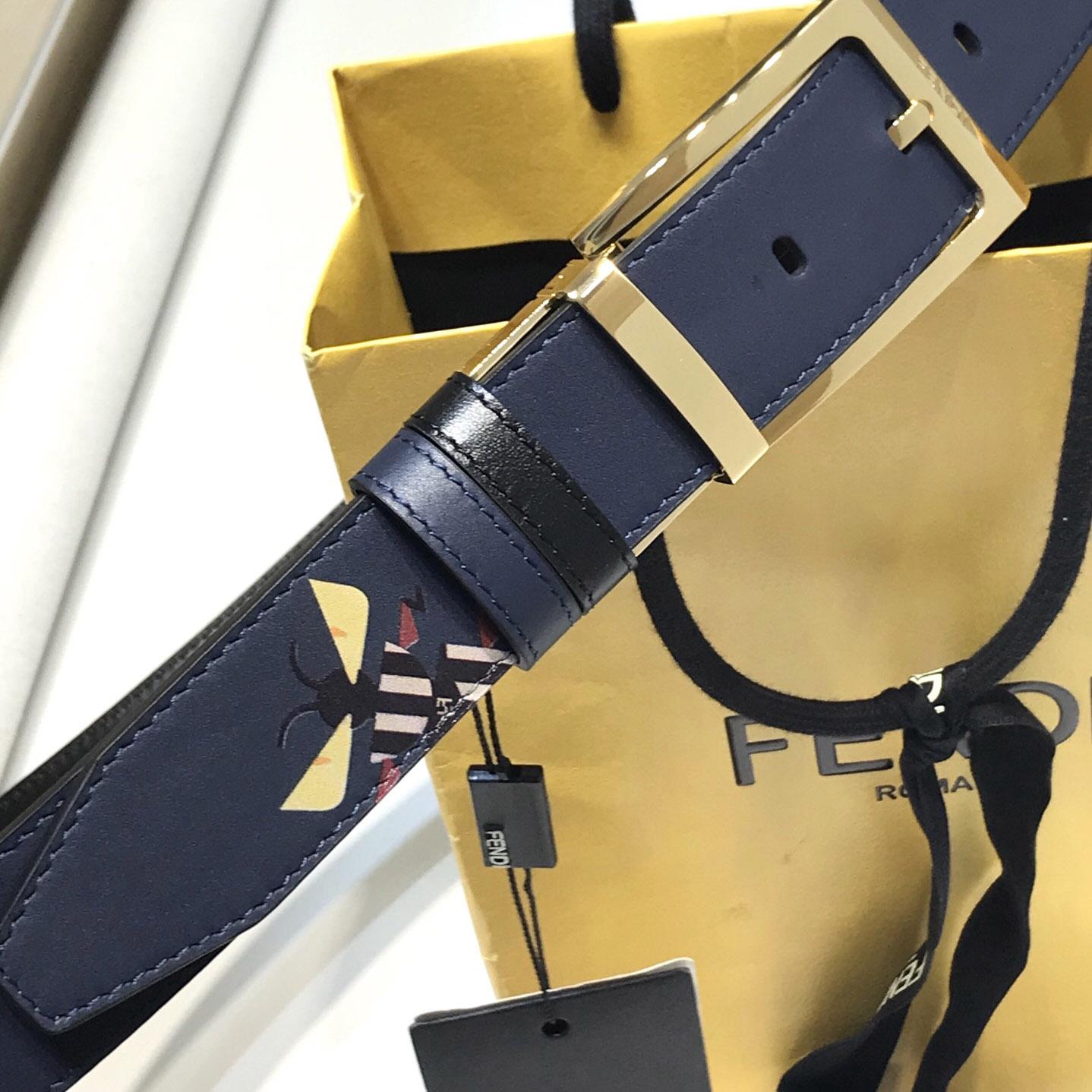 Fendi Leather Belt - FashionPlug