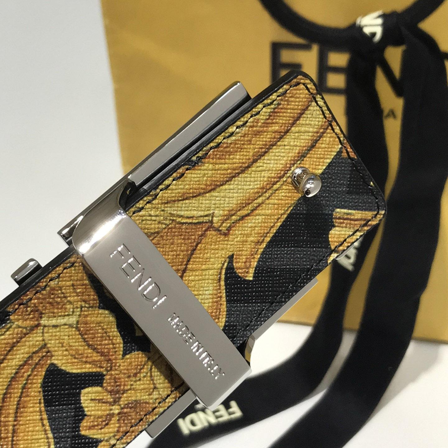 Versace Fendace Reversible Belt - FashionPlug
