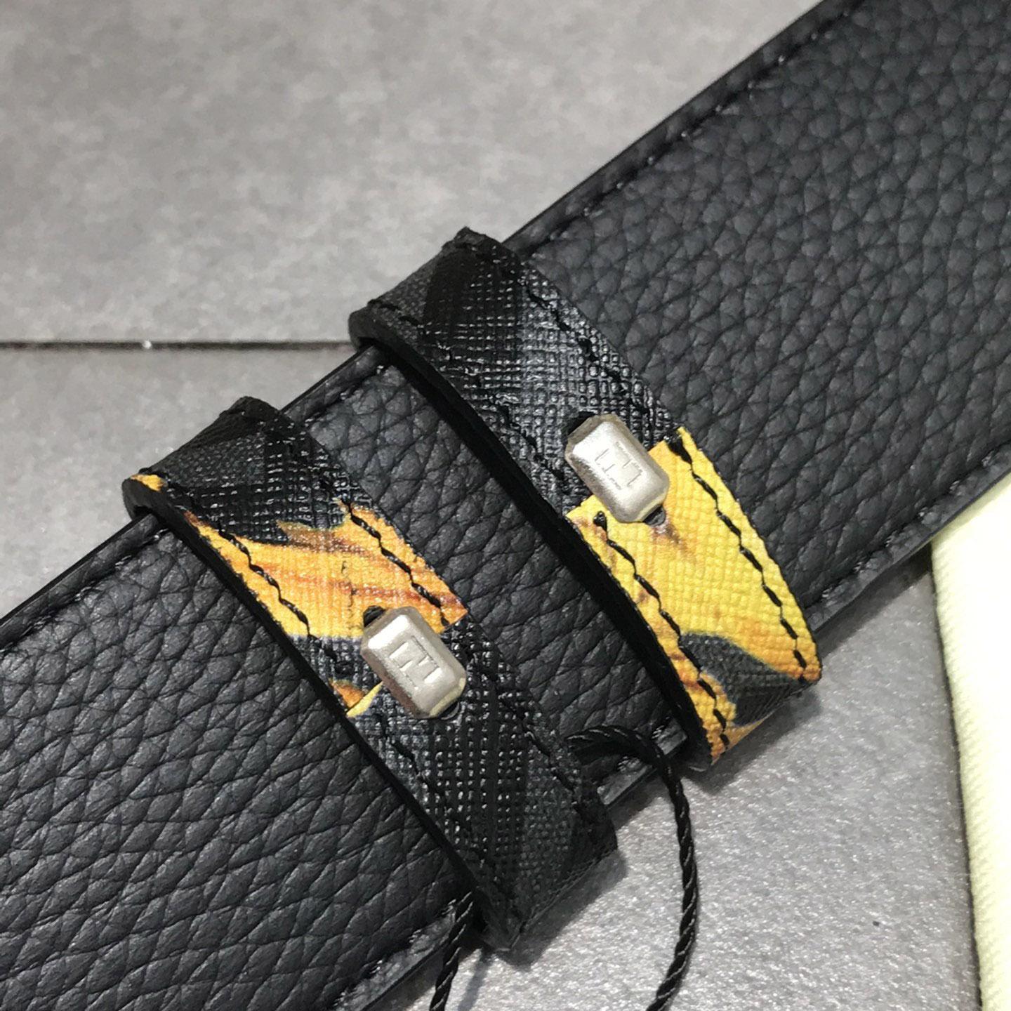 Versace Fendace Reversible Belt - FashionPlug