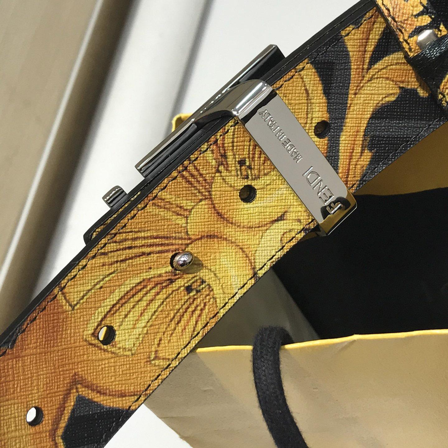 Versace Fendace Reversible Belt - FashionPlug