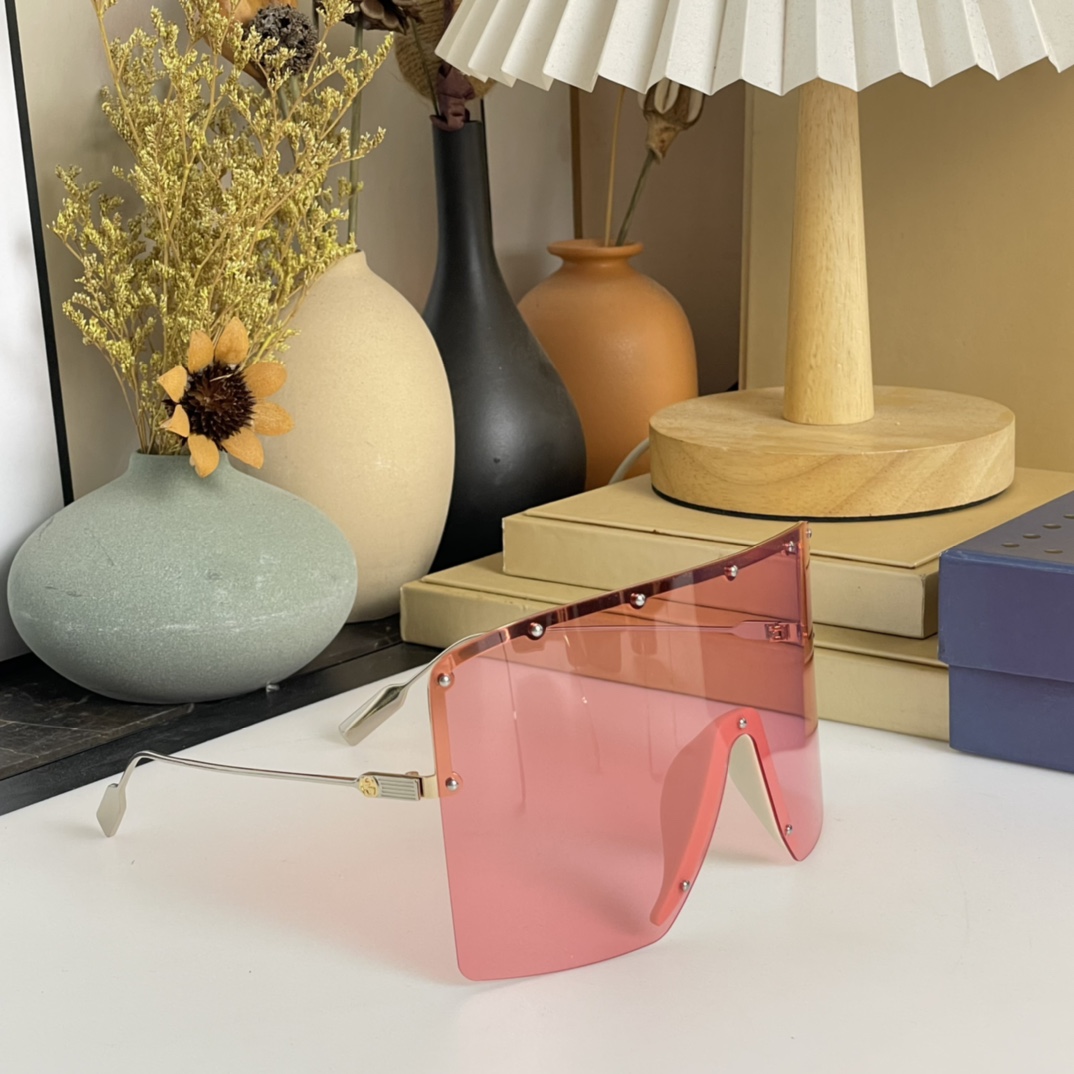 Gucci Mask-Shaped Sunglasses     GG1244 - FashionPlug