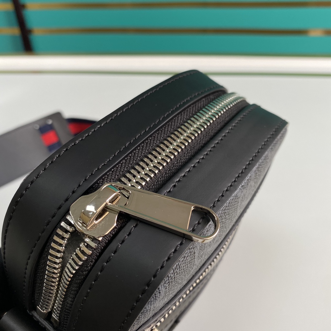 Gucci GG Messenger Bag(14.5-18-6cm) - FashionPlug