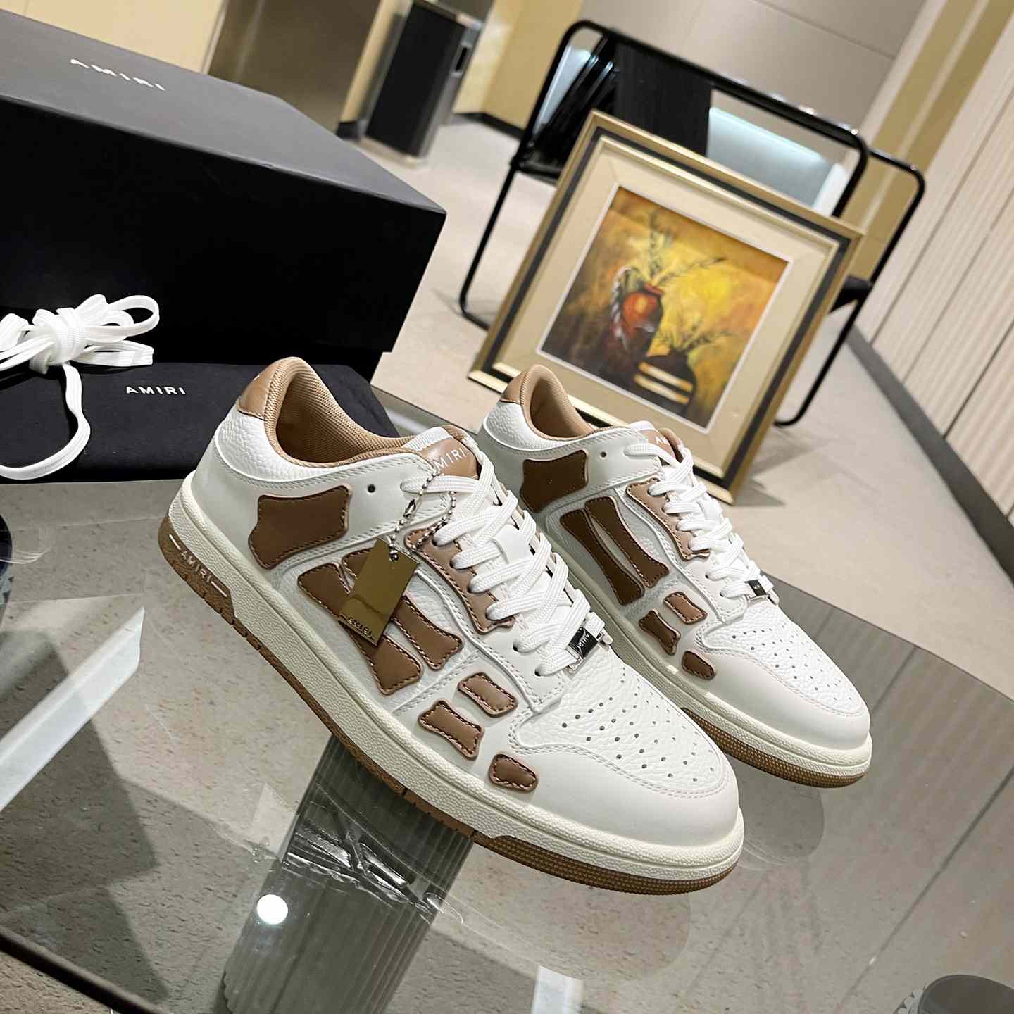 Amiri Skel-Top Low Sneaker(Upon EU Size) - FashionPlug
