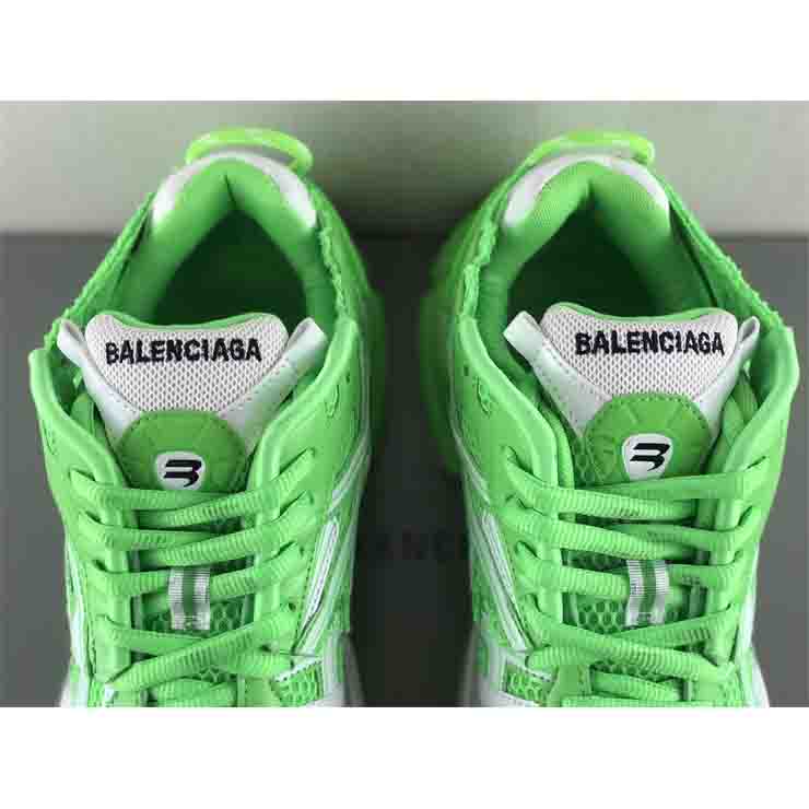 Balenciaga Runner Sneaker In FLuo Green  - FashionPlug
