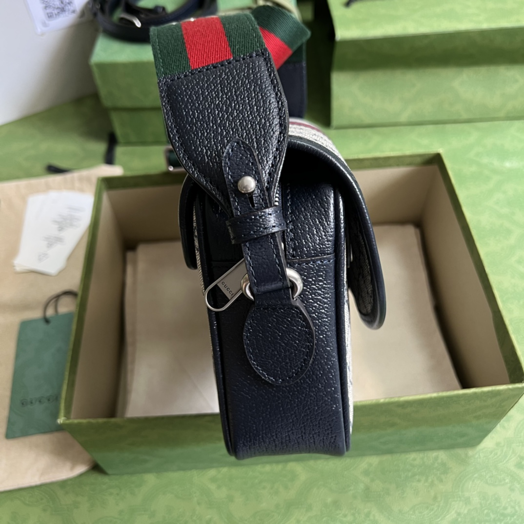 Gucci Ophidia Mini GG Shoulder Bag(23-17-7cm)    - FashionPlug