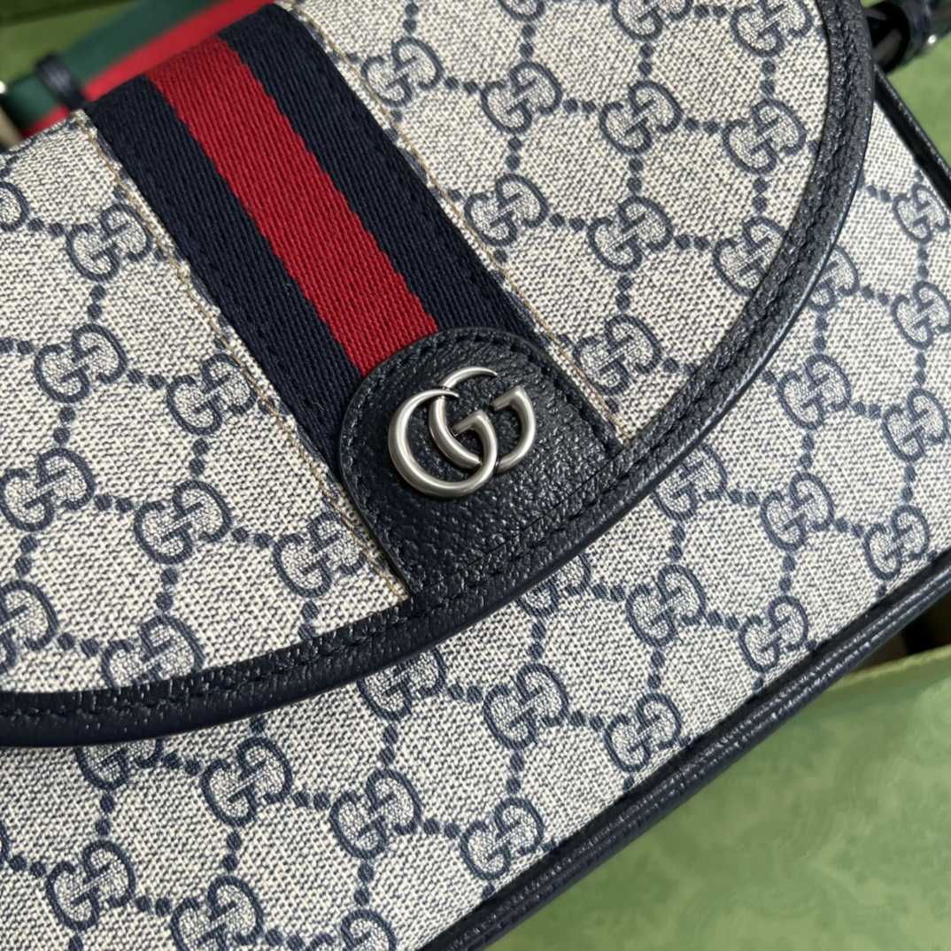 Gucci Ophidia Mini GG Shoulder Bag(23-17-7cm)    - FashionPlug