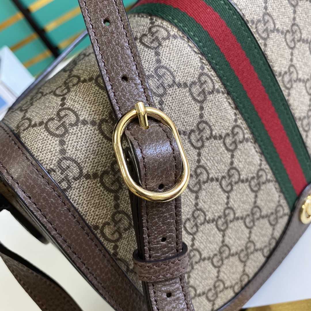 Gucci Ophidia GG Small Shoulder Bag(25-18-9cm)    - FashionPlug