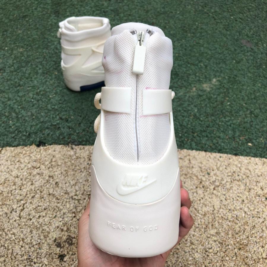 Nike Air Fear Of God 1 Sail Sneakers      AR4237-100 - FashionPlug