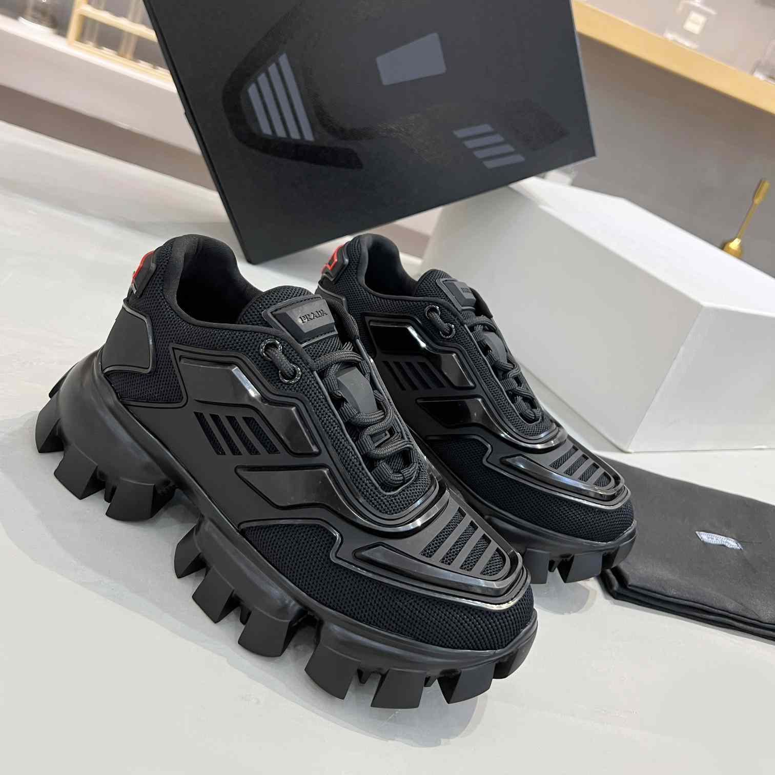 Prada Cloudbust Thunder Sneakers - FashionPlug