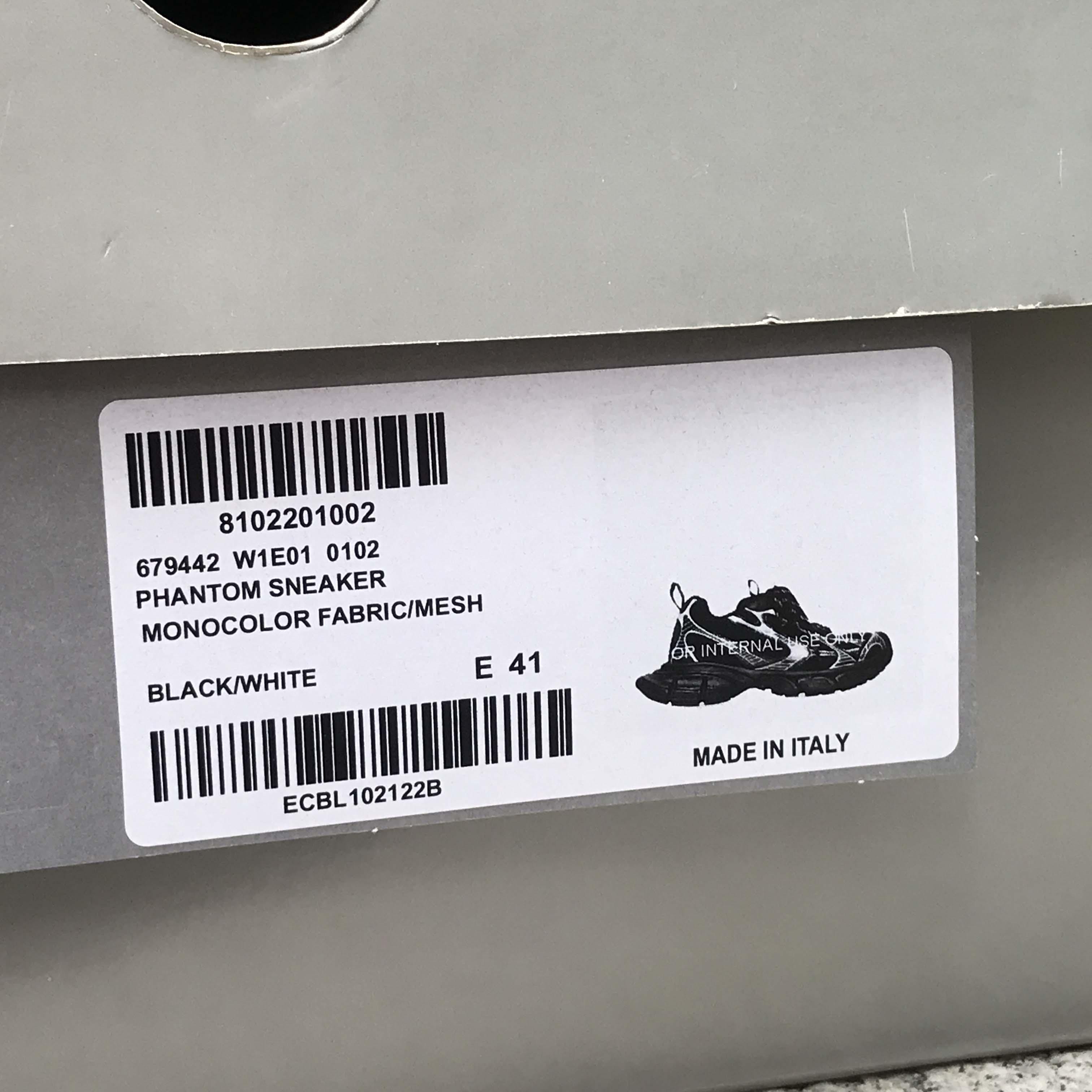 Balenciaga 3XL Trainers In Black - FashionPlug