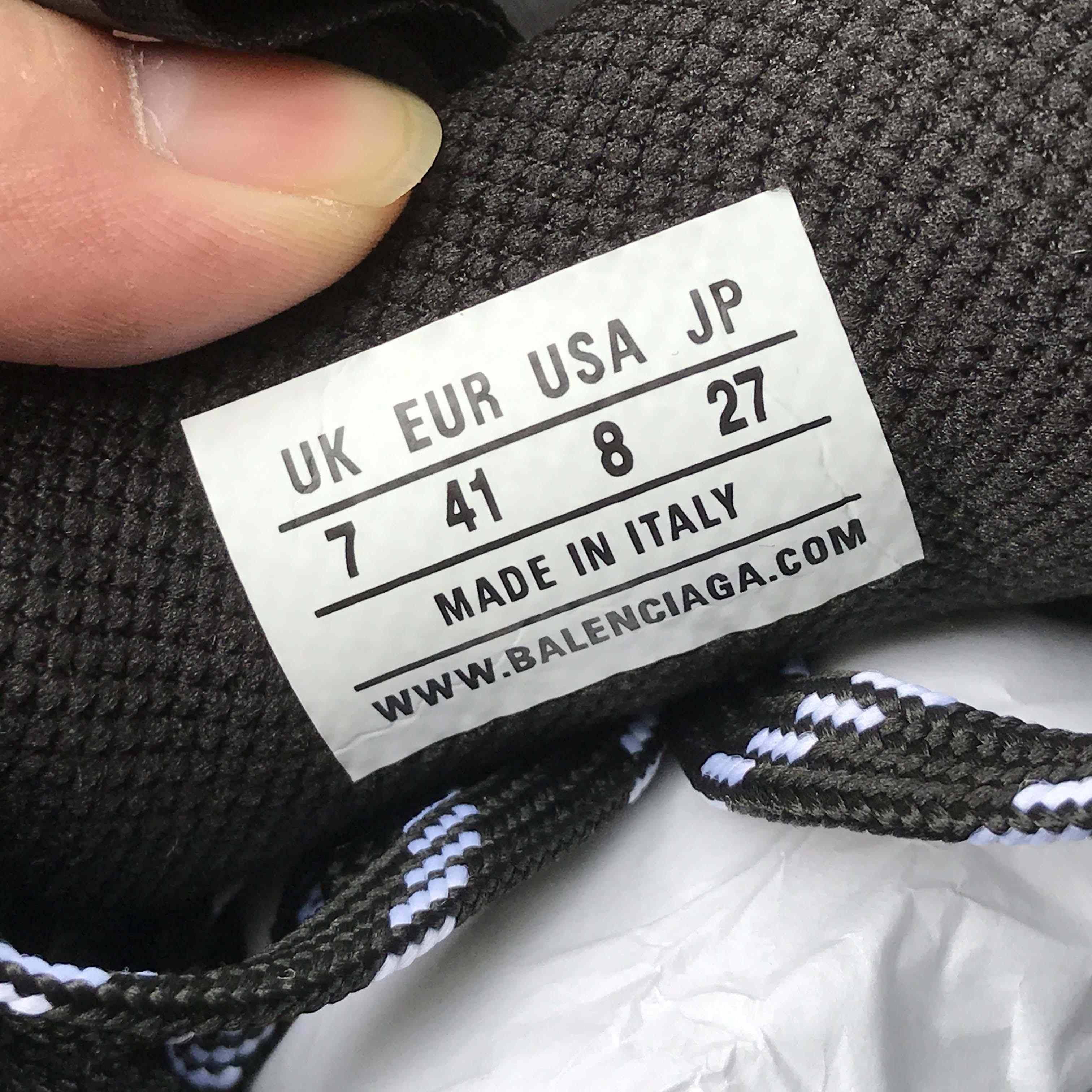 Balenciaga 3XL Trainers In Black - FashionPlug