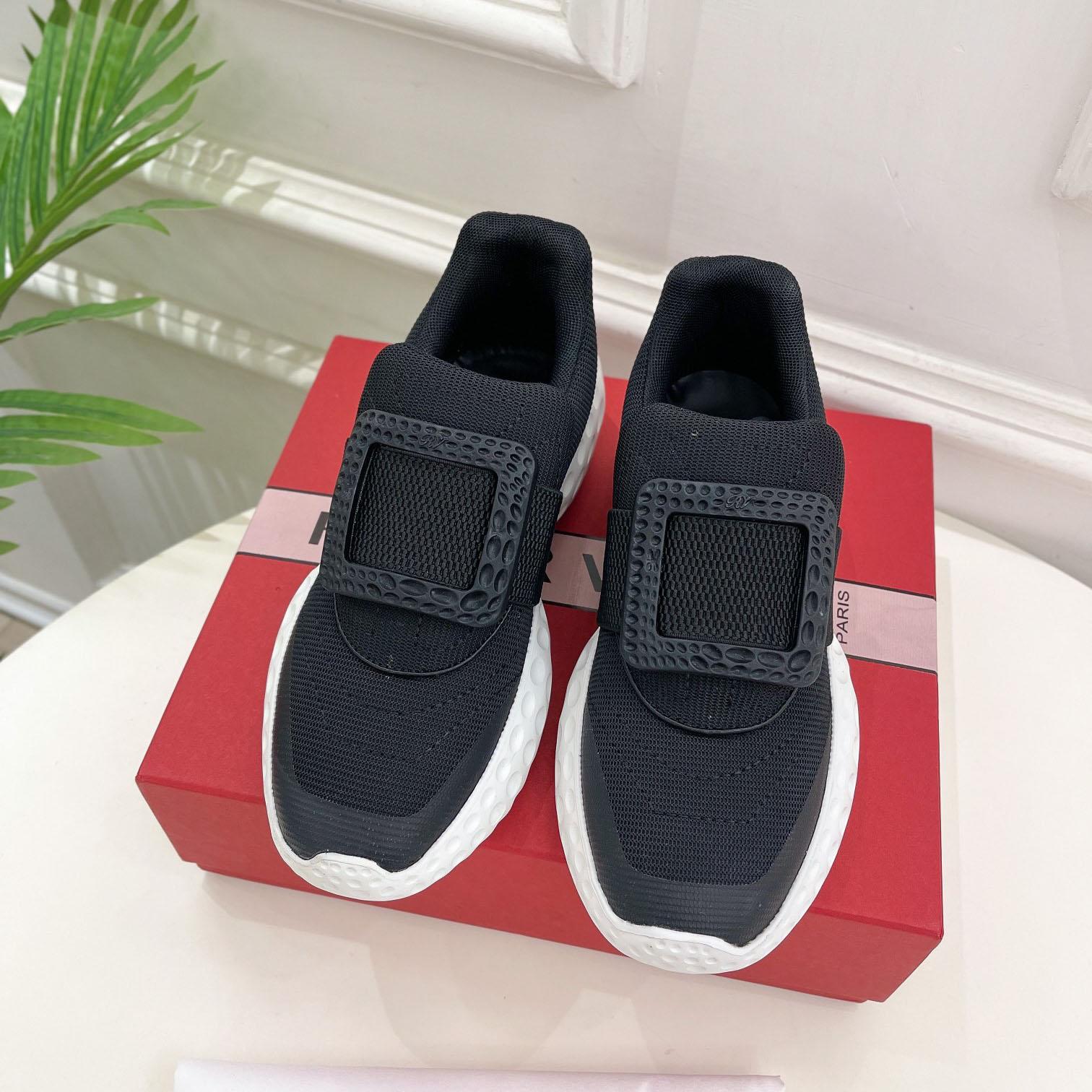 Roger Vivier Viv Run Moonlight Sneaker - FashionPlug