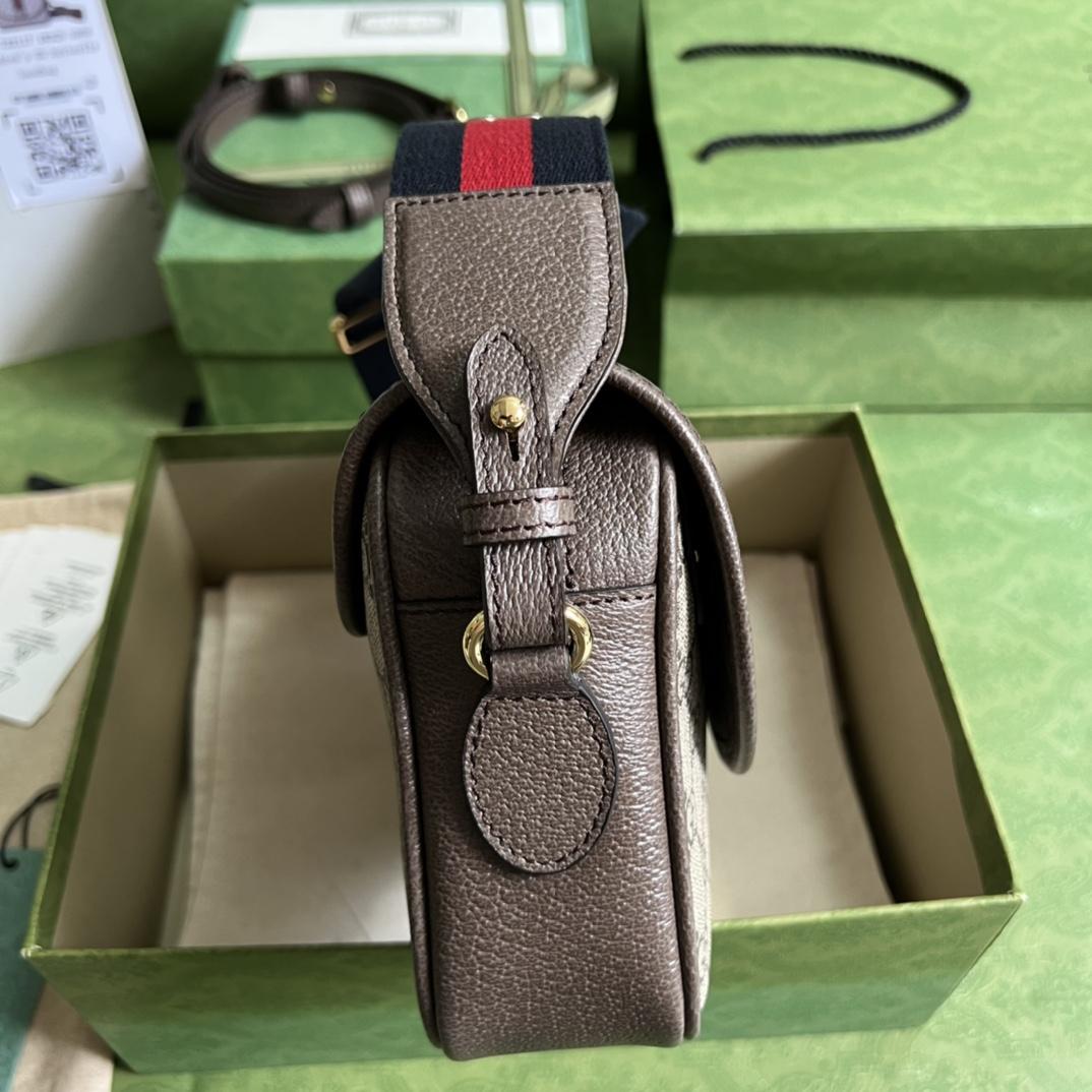 Gucci Ophidia Mini GG Shoulder Bag(23-17-7cm)    - FashionPlug
